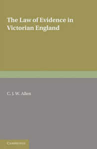 The Law of Evidence in Victorian England (Cambridge Studies in English Legal History)