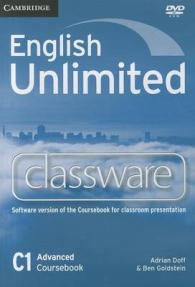 English Unlimited Advanced Presentation Plus Dvd-rom （DVDR）