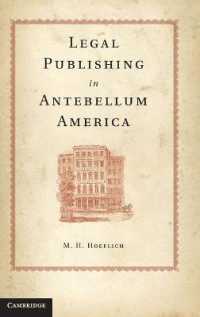 Legal Publishing in Antebellum America