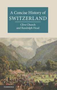 スイス史<br>A Concise History of Switzerland (Cambridge Concise Histories)