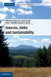Sources, Sinks and Sustainability (Cambridge Studies in Landscape Ecology)