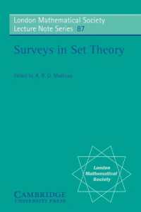 Surveys in Set Theory (London Mathematical Society Lecture Note Series)