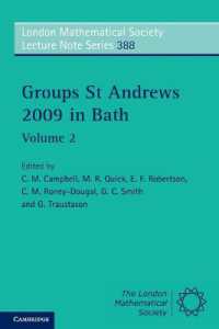 Groups St Andrews 2009 in Bath: Volume 2 (London Mathematical Society Lecture Note Series)