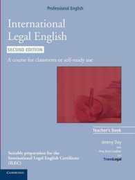 International Legal English Second edition Teacher's Book （2 TCH）