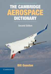 ケンブリッジ航空宇宙辞典（第２版）<br>The Cambridge Aerospace Dictionary (Cambridge Aerospace Series) （2ND）
