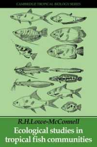 Ecological Studies in Tropical Fish Communities (Cambridge Tropical Biology Series)