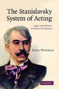 The Stanislavsky System of Acting : Legacy and Influence in Modern Performance