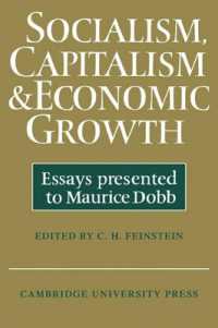 Socialism, Capitalism and Economic Growth : Essays Presented to Maurice Dobb