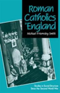 Roman Catholics in England : Studies in Social Structure since the Second World War -- Hardback (English Language Edition)