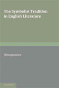 Symbolist Tradition in English Literature : A Study of Pre-raphaelitism and Fin de Siecle (European Studies in English Literature) -- Hardback (Englis