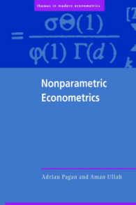 ビジネス・経済 Nonparametric Econometrics Nonparametric Econometrics : Theory and Practice / Li, Qi