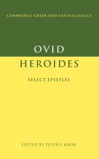 Ovid: Heroides : Select Epistles (Cambridge Greek and Latin Classics)