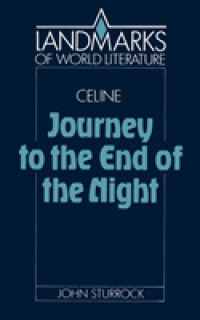 Louis-Ferdinand Celine, Journey to the End of the Night (Paperback Or Softback)