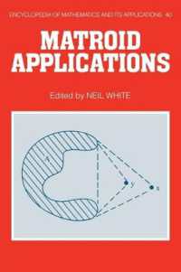 Matroid Applications (Encyclopedia of Mathematics and its Applications)