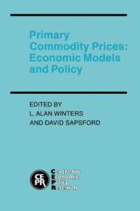 Primary Commodity Prices : Economic Models and Policy