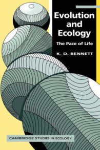Evolution and Ecology : The Pace of Life (Cambridge Studies in Ecology)