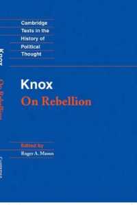 Knox: on Rebellion (Cambridge Texts in the History of Political Thought)