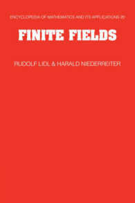 Finite Fields (Encyclopedia of Mathematics and its Applications) （2ND）