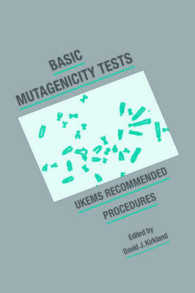 Basic Mutagenicity Tests : UKEMS Recommended Procedures