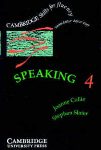 Speaking 4 Audio Cassette. （ABRIDGED）
