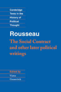 The Social Contract and Other Later Political Writings (Cambridge Texts in the History of Political Thought)