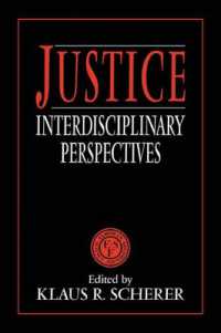 Justice : Interdisciplinary Perspectives