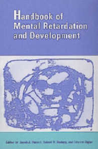 Handbook of Mental Retardation and Development
