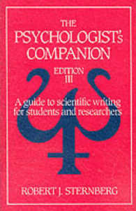 Psychologist's Companion : A Guide to Scientific Writing for Students and Researchers -- Paperback （3 Revised）