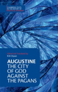 Augustine: the City of God against the Pagans (Cambridge Texts in the History of Political Thought)
