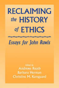 Reclaiming the History of Ethics : Essays for John Rawls