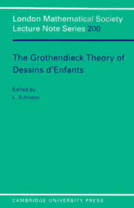 The Grothendieck Theory of Dessins d'Enfants (London Mathematical Society Lecture Note Series)