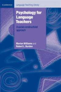 Psychology for Language Teachers Paperback
