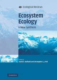 生態系生態学<br>Ecosystem Ecology : A New Synthesis (Ecological Reviews)
