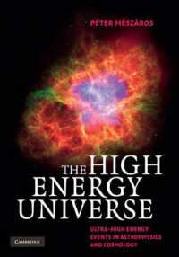 The High Energy Universe : Ultra-High Energy Events in Astrophysics and Cosmology