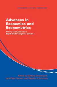 Advances in Economics and Econometrics : Theory and Applications, Eighth World Congress (Econometric Society Monographs)