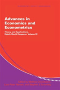 Advances in Economics and Econometrics : Theory and Applications, Eighth World Congress (Econometric Society Monographs)