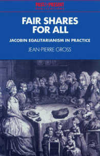 Fair Shares for All : Jacobin Egalitarianism in Practice (Past and Present Publications)