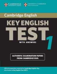 Cambridge Key English Test 1 Student's Book with Answers. 2nd ed. （STUDT&ANSW）