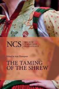 新ケンブリッジ版　シェイクスピア『じゃじゃ馬ならし』（第２版）<br>The Taming of the Shrew (The New Cambridge Shakespeare) （2 Updated）