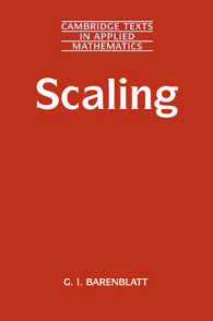 Scaling (Cambridge Texts in Applied Mathematics)