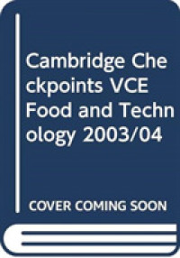 Cambridge Checkpoints Vce Food and Technology 2003 (Cambridge Checkpoints)