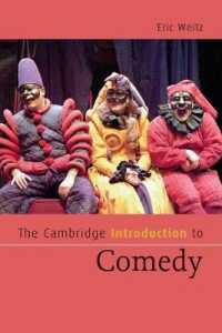 The Cambridge Introduction to Comedy (Cambridge Introductions to Literature)