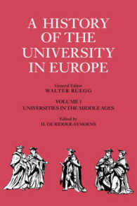 A History of the University in Europe: Volume 1, Universities in the Middle Ages (A History of the University in Europe)