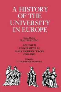 A History of the University in Europe: Volume 2, Universities in Early Modern Europe (1500-1800) (A History of the University in Europe)