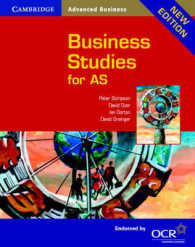 Business Studies for as Ocr （2ND）