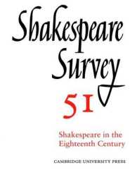 Shakespeare Survey (Shakespeare Survey Paperback Set)