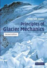 Principles of Glacier Mechanics （2ND）