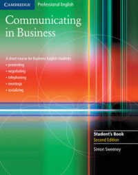 Communicating in Business Student's Book. 2nd ed. （2ND STDT）