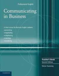 Communicating in Business Teacher's Book. 2nd ed.