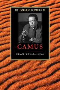 ケンブリッジ版カミュ必携<br>The Cambridge Companion to Camus (Cambridge Companions to Literature)